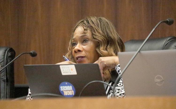 Live Oak City Council President Vanessa Brown Robinson said if the city was going to create an assistant city manager position it should be a full-time real position. (JAMIE WACHTER/Lake City Reporter)