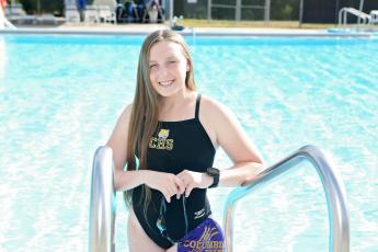 Mackenzie Conklin is the LCR’s Swimmer of the Year. (MANDI SLOAN/Special to the Reporter)