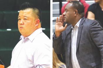 FGC volleyball coach Richie Tang (left) and FGC basketball coach Charles Ruise (right). (FILE PHOTOS)