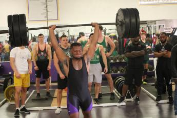 Columbia weightlifter Kylen Callum placed 12th in the 169-pound weight class at the Class 2A state meet as a junior and was looking to win it all as a senior when his senior season was cut short due to covid-19. (FILE)