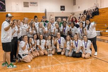 Suwannee's girls weightlifting team won the Disparti Invitational at River Ridge High School on Friday. (COURTESY)