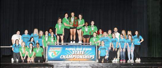Suwannee won the Class 1A girls weightlifting state championship Friday at SHS, totaling 26 team points to beat Altha. (PAUL BUCHANAN/Special to the Reporter)