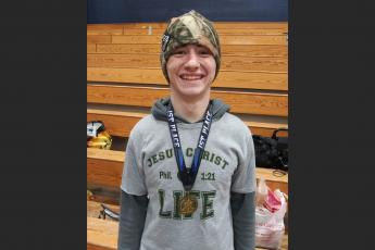 Suwannee’s Timothy Jolicoeur is the LCR’s Wrestler of the Year. (COURTESY)