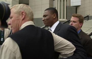 Former Lake City Christian Academy football coach Tamarick Vanover, pictured in 2000, is one of a few former NFL players who pleaded guilty for their roles in a nationwide healthcare fraud scheme, the U.S. Department of Justice announced on Tuesday. (AP FILE)