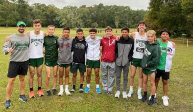 Suwannee's boys cross country team placed eighth at the Region 1-2A Meet on Friday to qualify for state. (COURTESY)