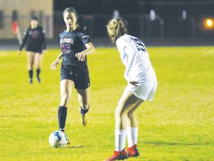Columbia’s Skyler Ziegaus is once again the LCR’s Girls Soccer Player of the Year. (MORGAN MCMULLEN/Lake City Reporter)