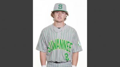 Suwannee first  baseman/pitcher Matthew Gill is once again the LCR’s Baseball Player of the Year. (TAMMY JOHNS/Special to the LCR)