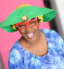 Trina Jeffrie, known as Sister Cantaloupe, will perform her Gospel comedy routine Friday as part of the New Mount Pisgah AME Church anniversary celebration. (COURTESY)