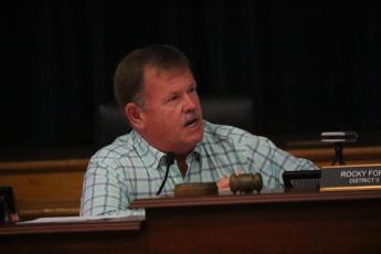 Columbia County Commissioner Tim Murphy said the county “cannot afford” to start a full recreation department during a workshop on the matter Thursday. (JAMIE WACHTER/Lake City Reporter)