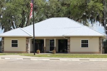 The Suwannee County Airport terminal recently underwent renovations, including a new paint job, new flooring and a shower added for pilots. (JAMIE WACHTER/Lake City Reporter)