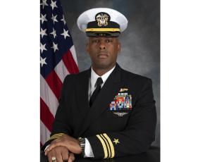 Lt. Cmdr. Gregory J. Royal Sr. credits his upbringing in Live Oak to his 30-year successful Naval career. (COURTESY)