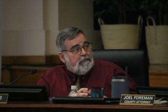 Columbia County Manager David Kraus said he accepts any criticism from the County Commission so he can improve his performance for next year. (FILE)