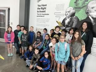 Campers who attended the Lafayette County 4-H’s Inventors Camp took a field trip to see the Cade Museum in Gainesville. (COURTESY LAFAYETTE 4-H)