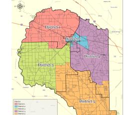 The Suwannee County Commission approved a new redistricting map for the county, the first time the lines have been redrawn in 30 years. (COURTESY)