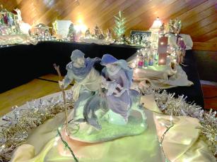 The nativity celebration at The Church of Jesus Christ of Latter-day Saints includes hundreds of unique nativity scenes set up at the church on SW Bascom Norris Drive. (COURTESY)