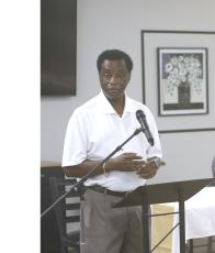 CareerSource Florida Crown Executive Director Robert Jones speaks at a previous agency event. (FILE)