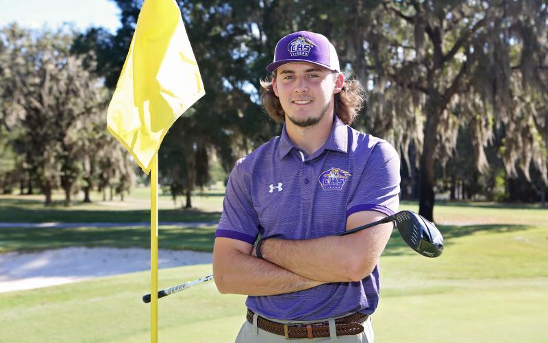 Columbia’s Lance Minson is the LCR’s Golfer of the Year. (MANDI TILLOTSON/Special to the Reporter)