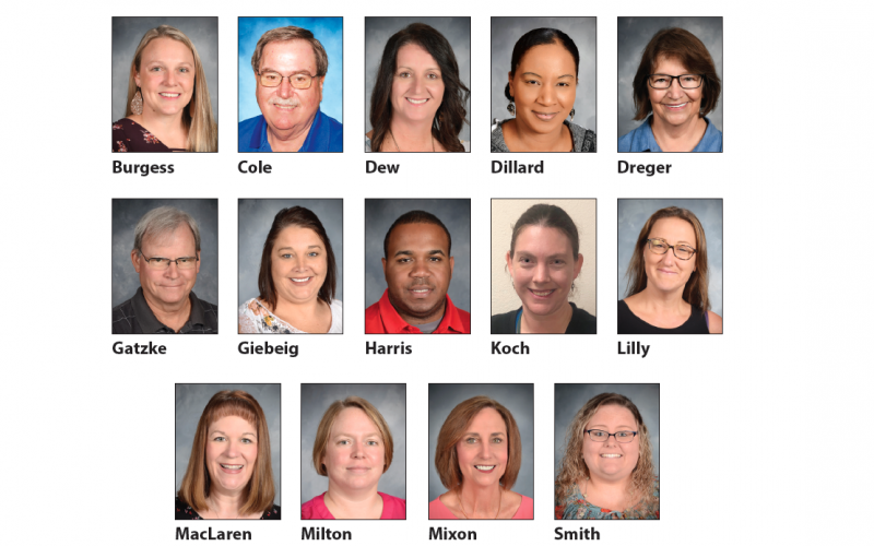 Fourteen are vying for Teach of the Year.
