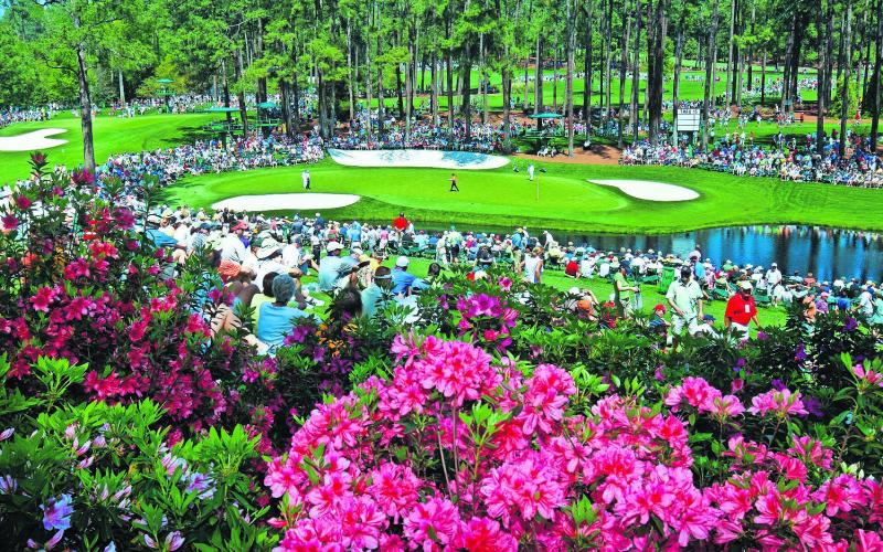 The Masters Tournament, held every April at Augusta National Golf Club, will be postponed this year because of the coronavirus outbreak. (TIM DOMINICK/Associated Press)