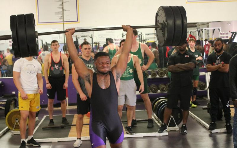 Columbia weightlifter Kylen Callum placed 12th in the 169-pound weight class at the Class 2A state meet as a junior and was looking to win it all as a senior when his senior season was cut short due to covid-19. (FILE)