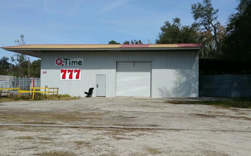 The Q-Time 777 casino is located on East Duval Street. (TONY BRITT/Lake City Reporter)