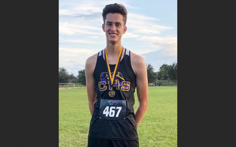 SHELBY CONKLIN/Special to the Reporter Columbia’s Aaron Morse is the LCR’s Boys Runner of the Year. (SHELBY CONKLIN/Special to the Reporter)