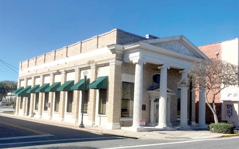 The historical Millennium Bank property at 129 Northwest Hillsboro Street would require renovations before it could be utilized by the city. (COURTESY)
