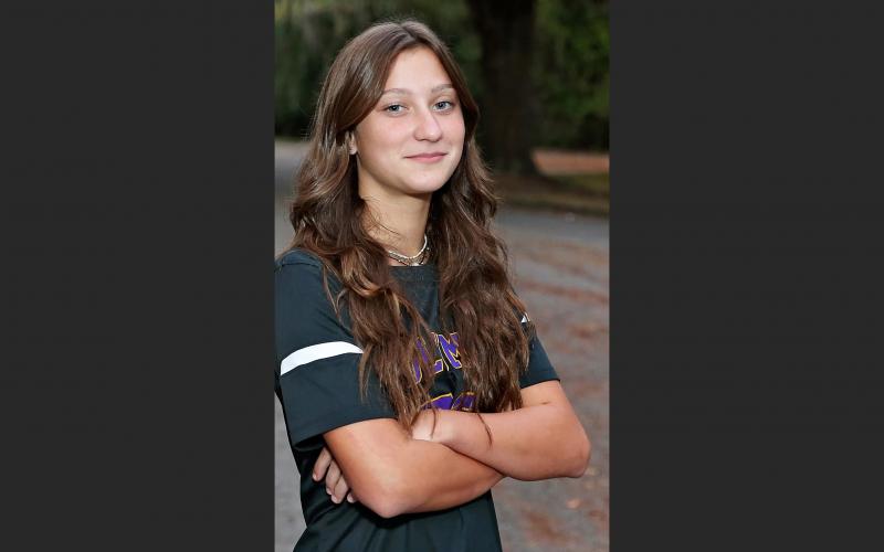 Columbia’s Skyler Ziegaus is the LCR’s Girls Soccer Player of the Year. (MANDI SLOAN/Special to the Reporter)