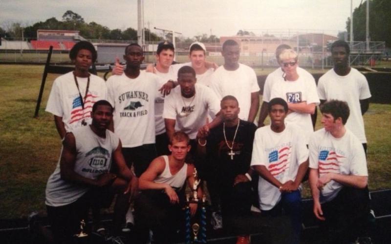 The 2001 Suwannee High state championship boys track team will be inducted into the Suwannee Athletics Hall of Fame this fall. Other Class of 2021 members include Charles Blalock, Tanya Fowler and Kevin Greene. (COURTESY)