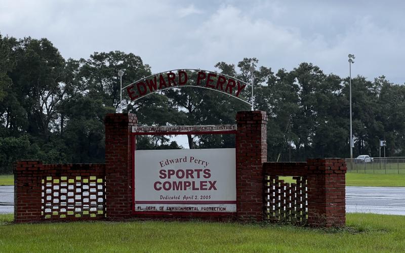 A fifth field at the Edward Perry Sportx Complex in Mayo will have lighting thanks to a Florida Recreation Development Assistance Program grant. (JAMIE WACHTER/Lake City Reporter)