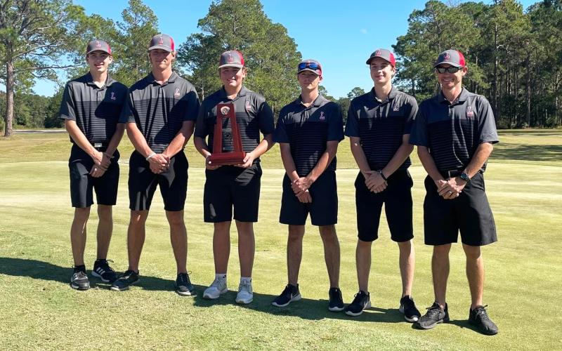 Lafayette placed second at the District 3-1A tournament on Monday. (COURTESY)