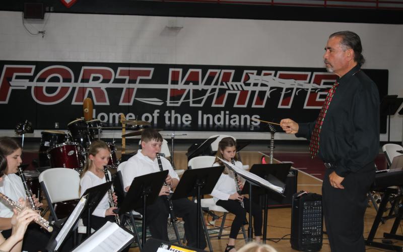 Ed Amaya, Fort White High School’s only band director until his retirement in December, passed away Saturday following an extended illness. He was 61. (FILE)