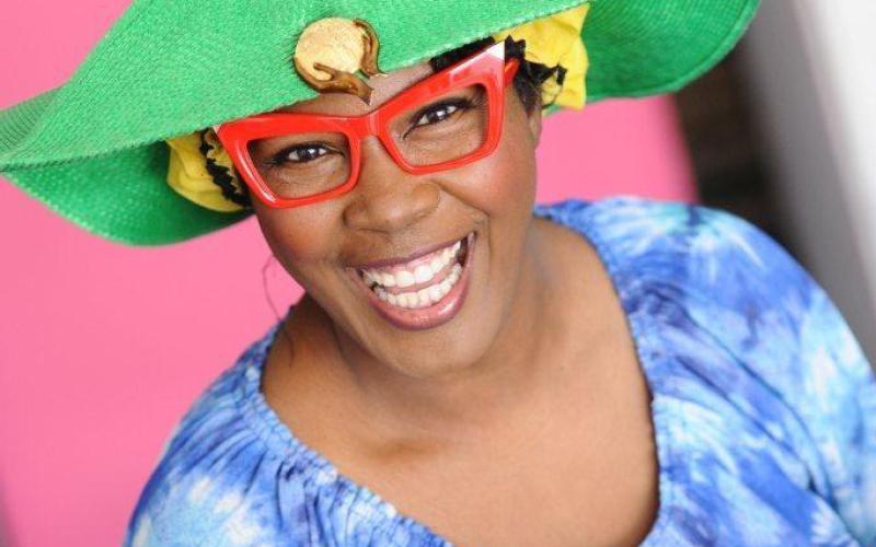Trina Jeffrie, known as Sister Cantaloupe, will perform her Gospel comedy routine Friday as part of the New Mount Pisgah AME Church anniversary celebration. (COURTESY)
