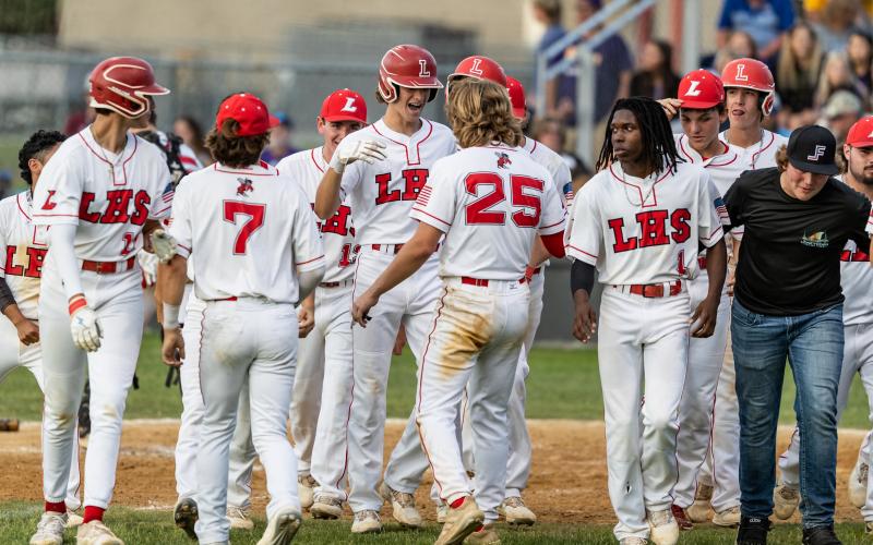Lafayette hits three home runs against Union County in a 14-3 run-rule win during Saturday's Region 3-1A final. (JACK HOWDESHELL/Special to the Reporter)