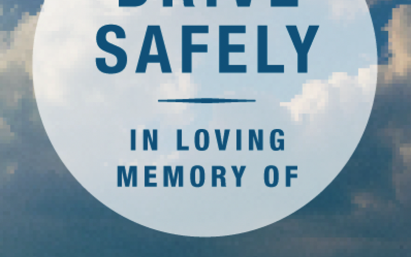 An example of the virtual memorial markers offered by the Florida Department of Transportation. (COURTESY)