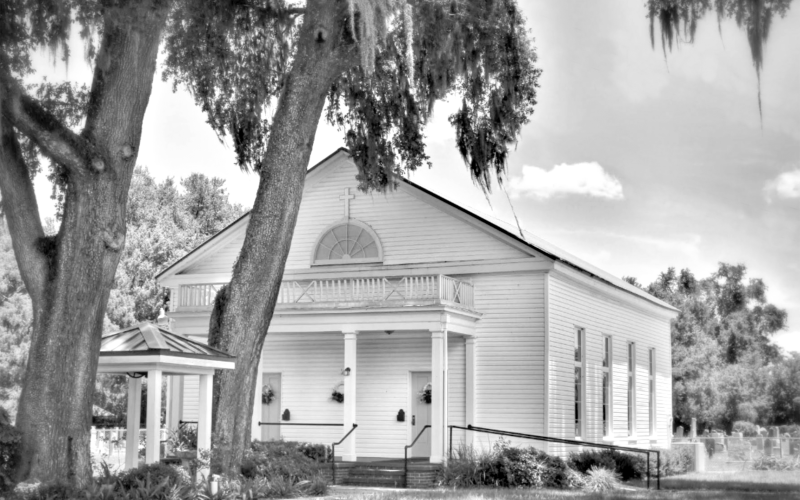 Bethel United Methodist Church is celebrating its bicentennial. Believed to be the oldest church in Columbia County, the church moved to its current location in 1855 after first situated on the banks of Alligator Lake. (COURTESY)