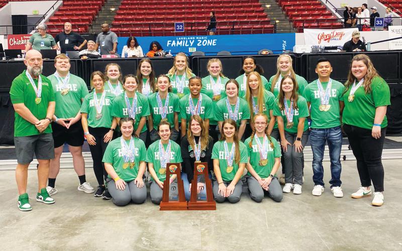 Suwannee's girls weightlifting team swept Class 1A state titles. (FILE)