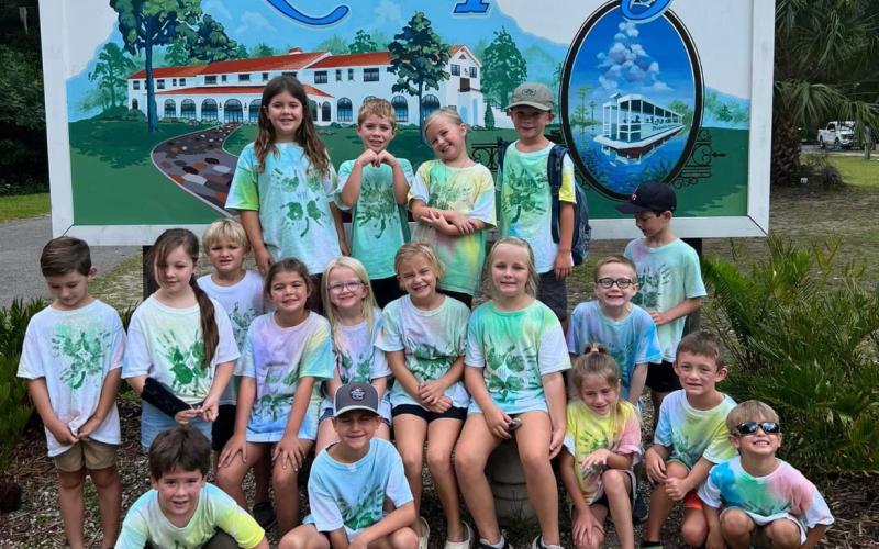 The Lafayette County 4-H Clover Buds took a field trip to Wakulla Springs during summer day camp. (COURTESY LAFAYETTE 4-H