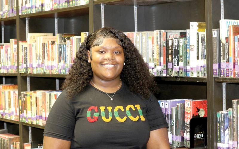 Shamarria Bowles, who graduated from Columbia High in May, will sing the national anthem for the Jacksonville Jaguars game Aug. 26 against the Miami Dolphins. (JAMIE WACHTER/Lake City Reporter)