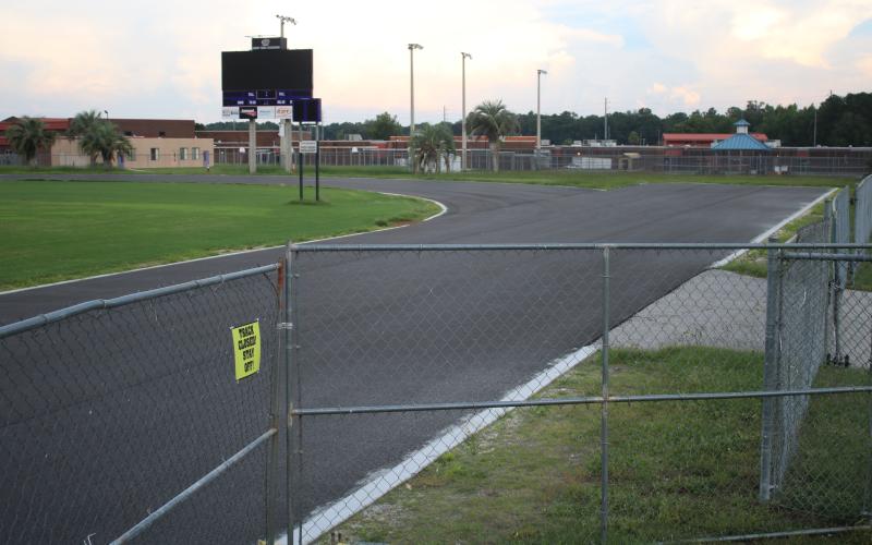 The resurfacing of the Columbia High School track has been delayed. After Pro Sports Consulting Group extended the project multiple times, the district is now pushing it off until later this fall. (FILE)