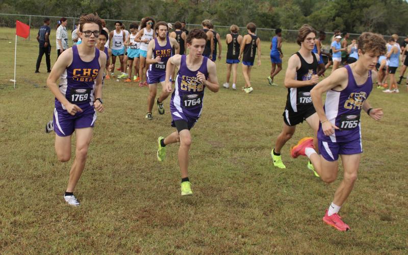 Columbia’s boys placed 13th at the Region 1-3A meet on Saturday. (COURTESY)