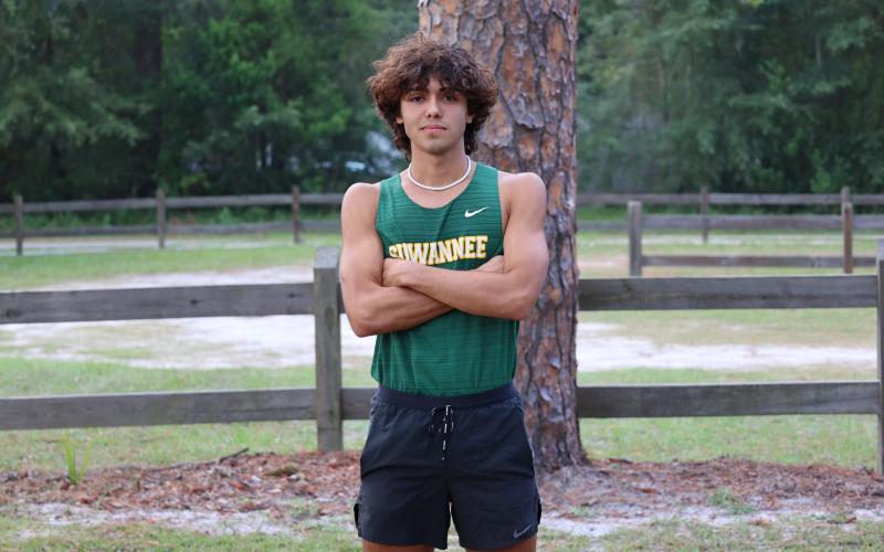 Suwannee’s Morgan Mobley is the LCR’s Boys Runner of the Year. (COURTESY)