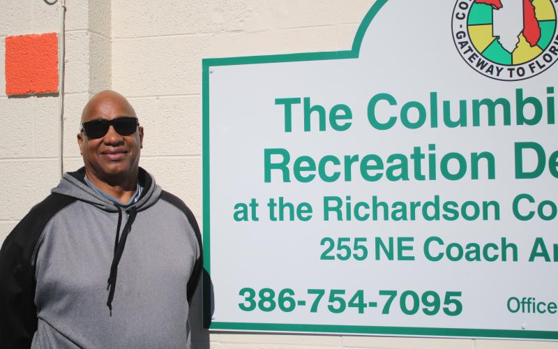 Michael Ferrell is new director of the Richardson Community Center, overseeing the facility’s activities and events. (TONY BRITT/Lake City Reporter)