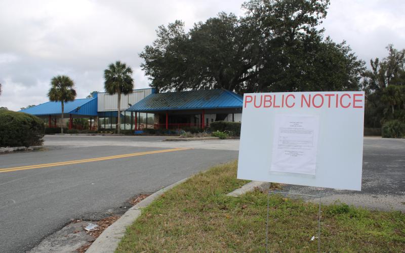 The old I-75 Autos dealership on Duval Street in Lake City has been purchased with the plans of becoming a Wawa convenience store that will include 16 gas pumps and an entrance off Sisters Welcome Road as well. (TONY BRITT/Lake City Reporter)