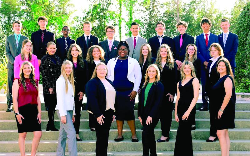 Lafayette High FBLA sent 60% of its members to the Florida FBLA State Leadership Conference in Orlando on March 15-17. (COURTESY)