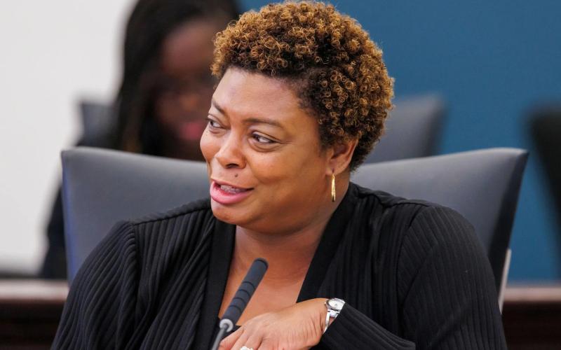 Sen. Tracie Davis, D-Jacksonville, led efforts to expand the number of medical-marijuana licenses earmarked for Black farmer. (NEWS SERVICE OF FLORIDA FILE)